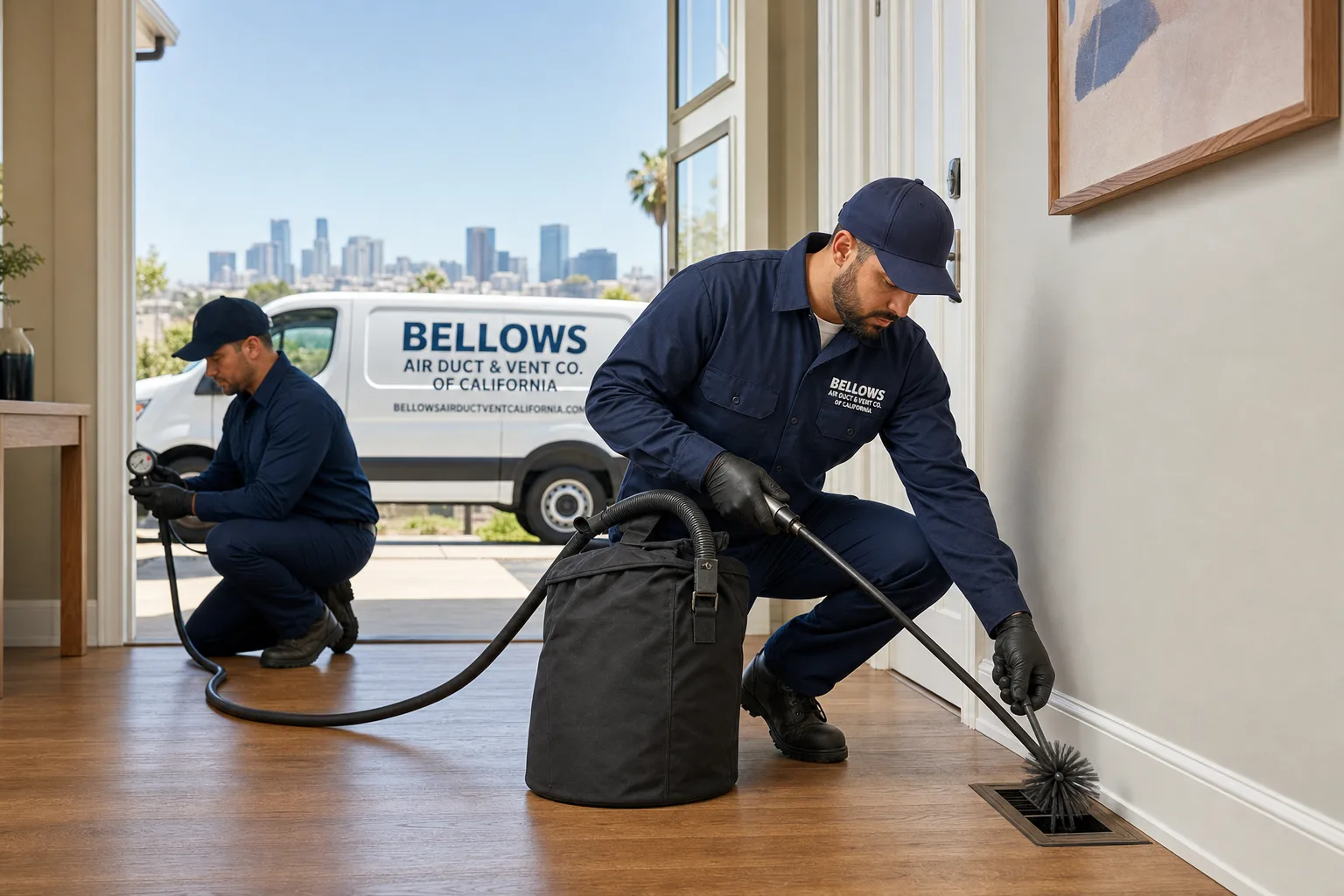 HVAC Cleaning in Bell, CA | Bellows Air Duct & Vent Co. of California - Bellows Air Duct & Vent Co. of California